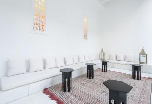 Zona de estar de Riad Elisa & Spa