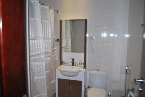  Sharjah International Airport Hotel -  Room  picture :   Shower    Bath    TV                           