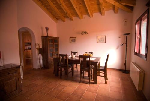 Dining area in the country house