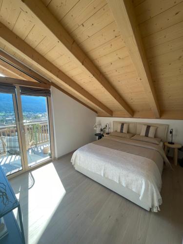 Un pat sau paturi într-o cameră la B&B La Casa del Sole