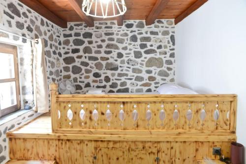 Postel nebo postele na pokoji v ubytování Volcano View Nisyros