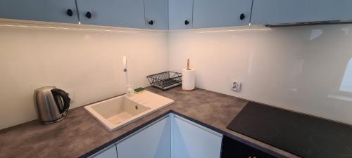 Kuchyňa alebo kuchynka v ubytovaní 61 - Apartamenty Siedlce - Nowy apartament w centrum przy ul 3 Maja 51a