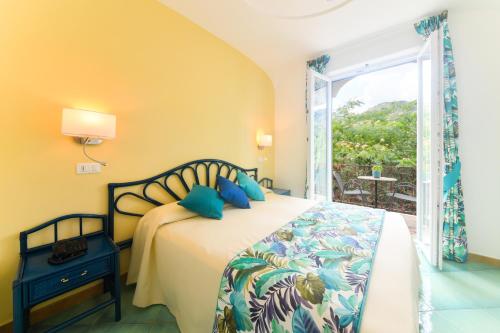 Hotel Terme Providenceにあるベッド