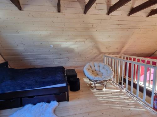 Ruang duduk di Agrosturystyka Leśna 21