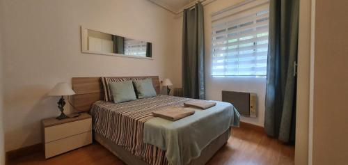 Postel nebo postele na pokoji v ubytování La casa de Emila