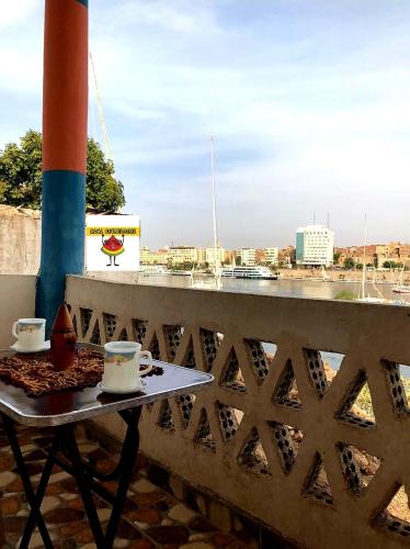 NiLe ViEW RANA NUbian Guest HOUESにあるバルコニーまたはテラス