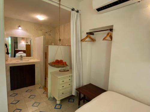 Koupelna v ubytování Hotel La Piazzetta