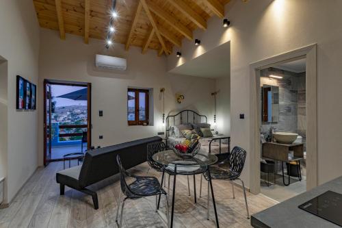 A seating area at Althea Apartments 1