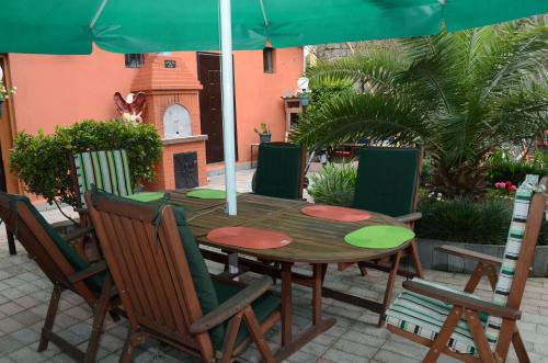 Zahrada ubytování Nikas Guest House