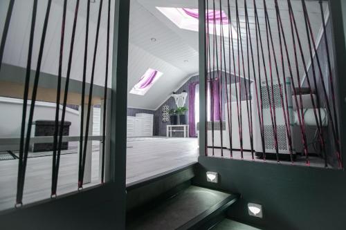 Khu vực ghế ngồi tại Modern mitten in der Stadt und doch sehr ruhig 2 Minuten zu Therme