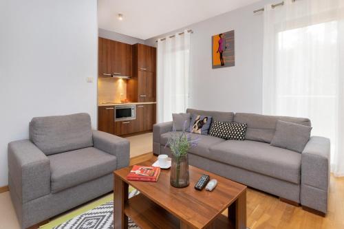 Kuchyň nebo kuchyňský kout v ubytování Villa 4 Pory Roku by Noclegi Renters