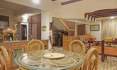 Posezení v ubytování Treebo Excellent Home