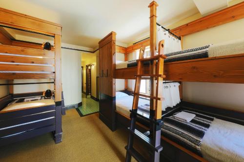 a room with two bunk beds and a sink at Freehand Los Angeles in Los Angeles