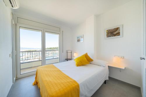 Posteľ alebo postele v izbe v ubytovaní Apartamento Selene