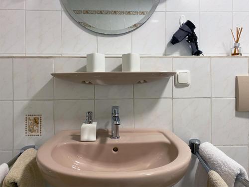Ένα μπάνιο στο Haus Kranzusch