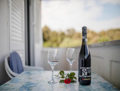 Nápoje v ubytování Apartments & Rooms Green Bay