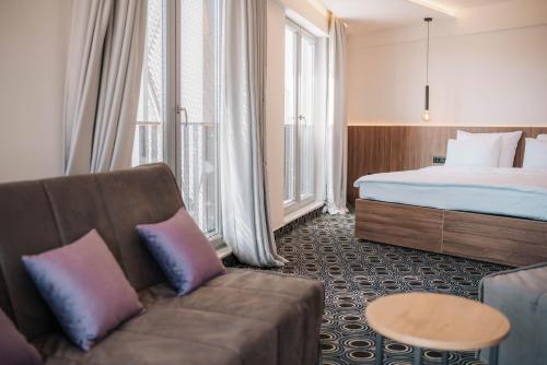 Katil atau katil-katil dalam bilik di Hotel Carpe Diem