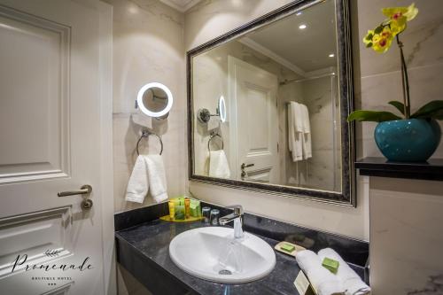 Hotel Residence Promenadeにあるバスルーム