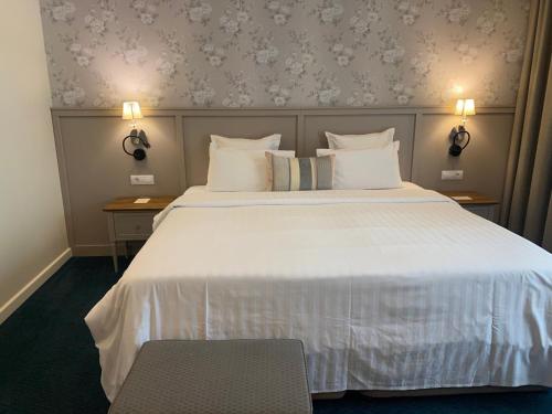 Hotel Residence Promenadeにあるベッド
