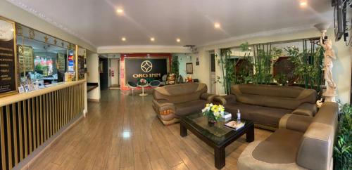 Posezení v ubytování Hotel Oro Inn