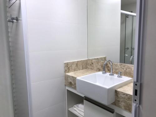 A bathroom at ABC Apart Hotel