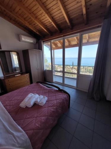 Posteľ alebo postele v izbe v ubytovaní Nota apt 'vacations near the sea'1