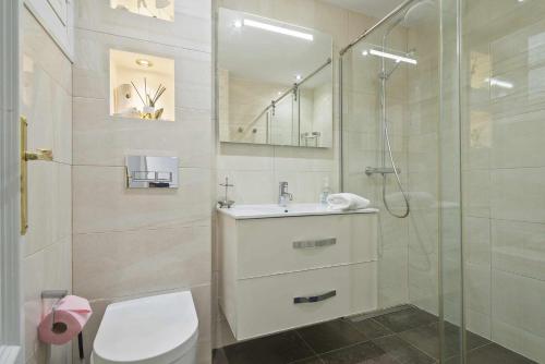 Kúpeľňa v ubytovaní Apartment Marti