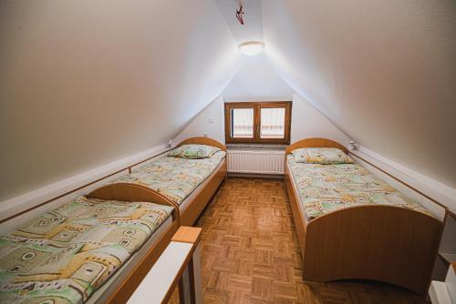 Postel nebo postele na pokoji v ubytování Homestay Kocka