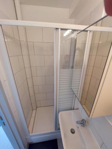 Phòng tắm tại Chez Koen