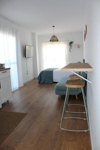 Brand new studio with terrace and BBQ close to city center