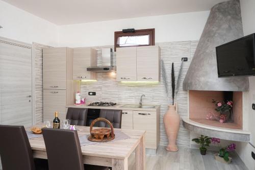 Kuchyň nebo kuchyňský kout v ubytování Guesthouse da Filiberto