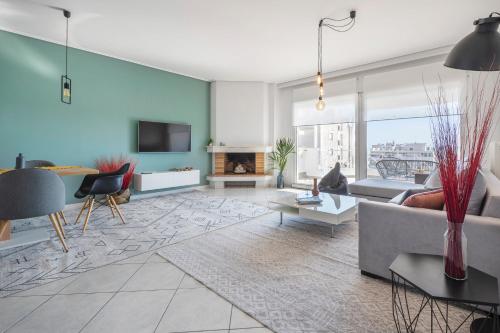 Bright 3bdr Apt with Roofgarden, Jacuzzi