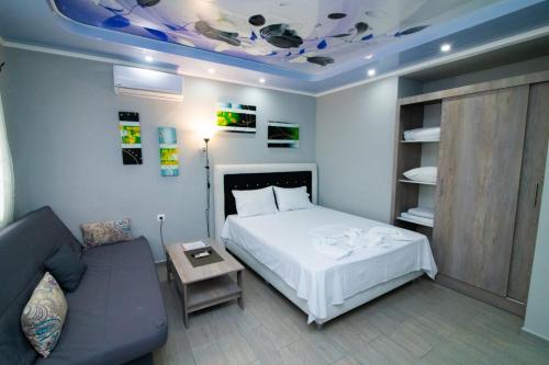 Postel nebo postele na pokoji v ubytování Katrine Seaside Rooms #PROPERTLY