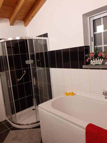 Koupelna v ubytování Casa da Travessa