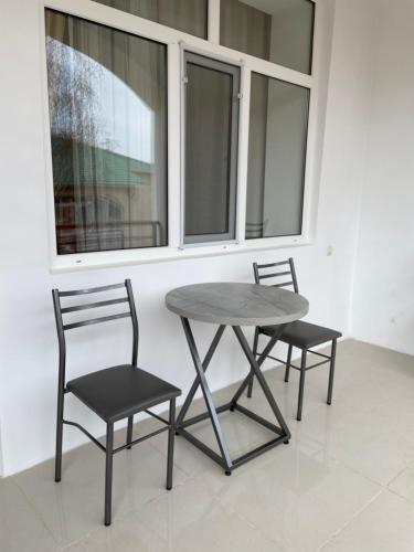 Balkón nebo terasa v ubytování Apartment in Raduga West, Issyk-Kul