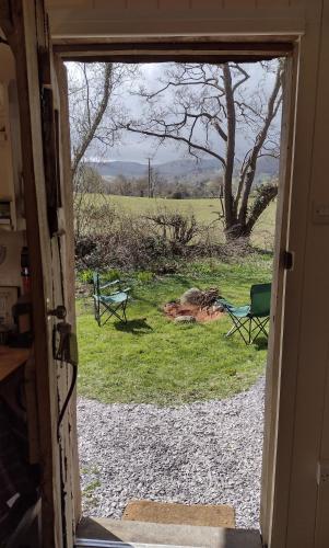 Κήπος έξω από το The Cabins Conwy
