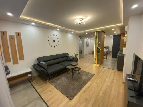 Posezení v ubytování DV13 Luxury Suite Sofia Center