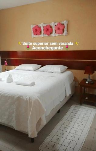 Katil atau katil-katil dalam bilik di Pousada Rio Bracuhy