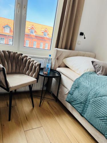 Χώρος καθιστικού στο Hotel Villa Ems