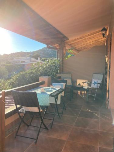 Balkón nebo terasa v ubytování Olbia Osseddu House