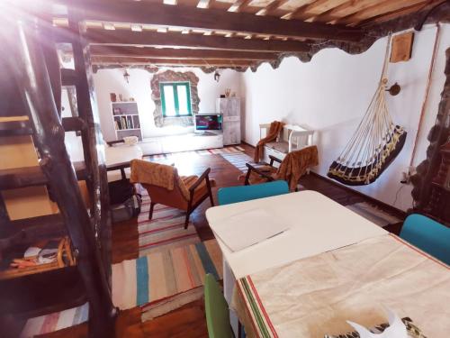 Posezení v ubytování Casuta Bucuriei