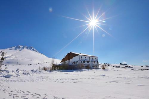 Karbeyaz Hotel & Resort during the winter