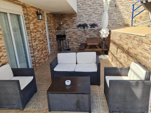 Χώρος καθιστικού στο Casa Sacy