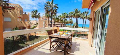 A balcony or terrace at Apartamento Flamingo by DENIA COSTA