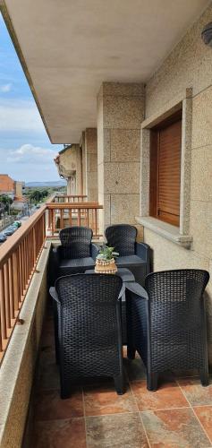 Μπαλκόνι ή βεράντα στο Dabelmar A Lanzada Sanxenxo