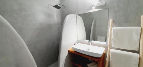 Koupelna v ubytování WhiteStone villa mykonos