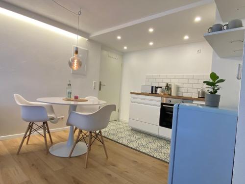 Cucina o angolo cottura di Ferienwohnung an der Nagold (Liebeneckstraße)