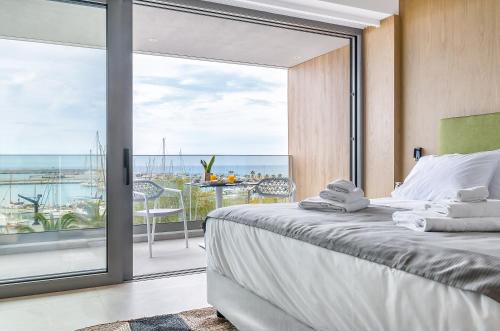 Posteľ alebo postele v izbe v ubytovaní SAVUS Boutique Hotel