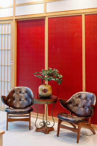 Un lugar para sentarse en 金漫會館-金瓜石九份景觀民宿-Jien Mount Villas