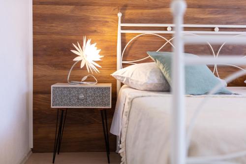 Katil atau katil-katil dalam bilik di Apartments Dubra